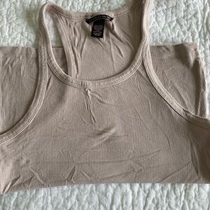 Victoria's Secret Light Pink Ribbed Top